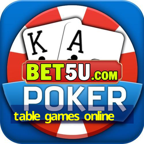 table games online